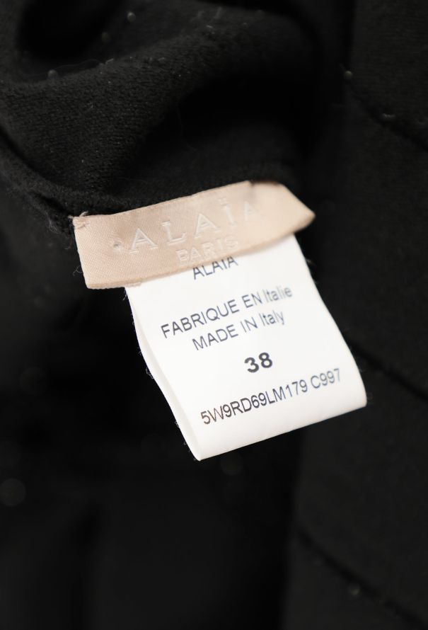 Alaïa Embroidered Trim Knit Gown - 5