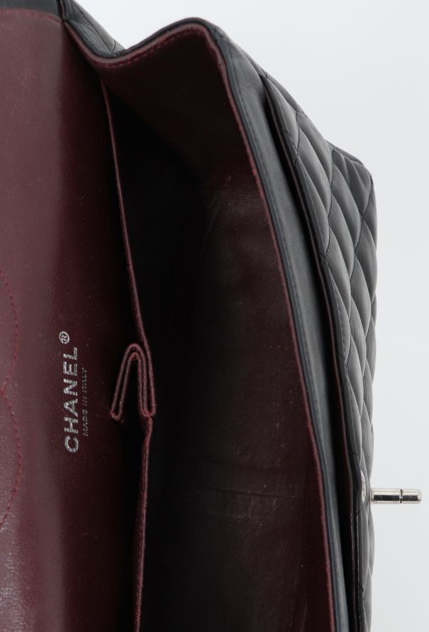 Chanel Black Jumbo Timeless Bag - 13