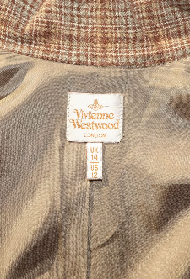 Deconstructed Plaid Jacket | Authentic & Vintage | ReSee