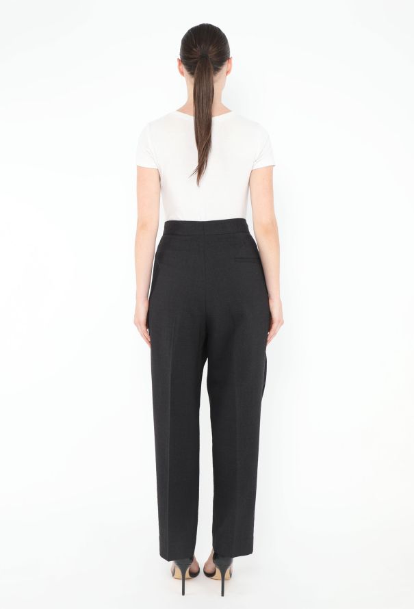 Céline F/W 2018 Tapered Pleated Trousers - 6