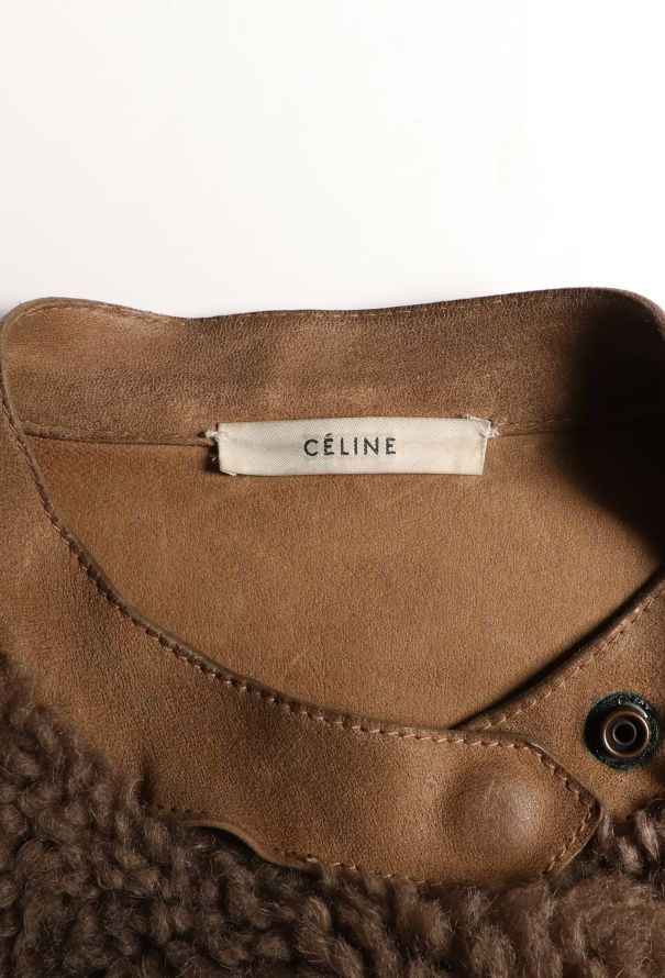 Céline 2010 Shearling Biker Jacket - 6 Céline 2010 Shearling Biker Jacket - 6