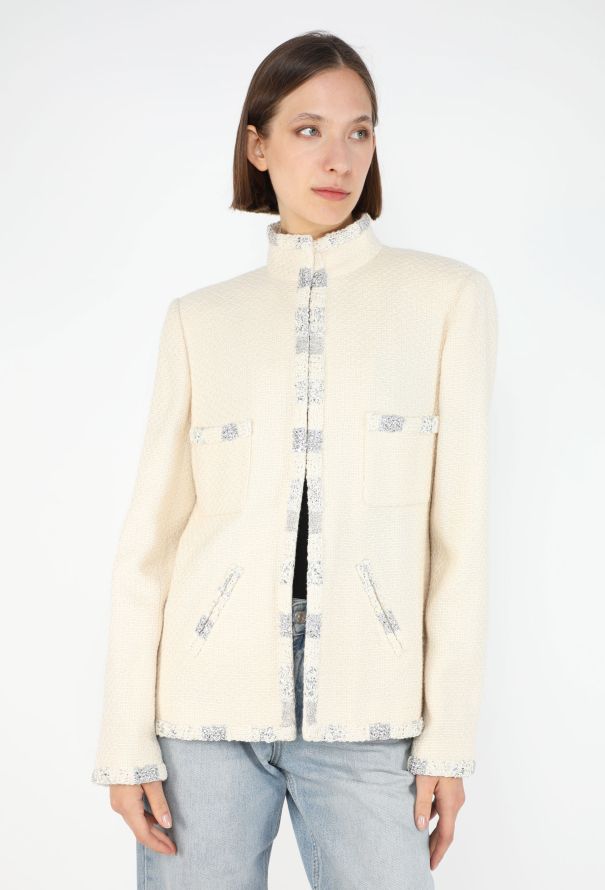 Chanel Paris-Bombay Iridescent Tweed Jacket, 2012 - 1