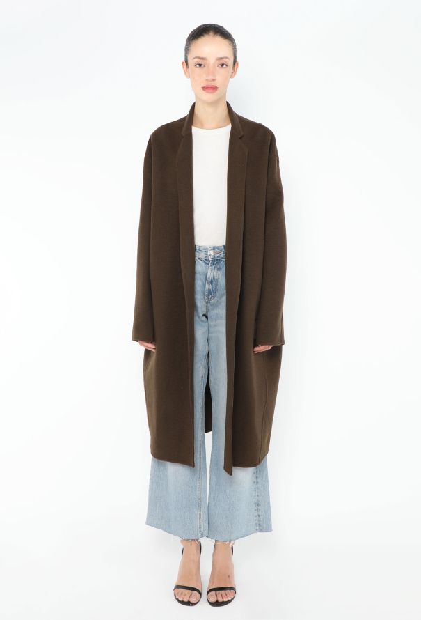 Céline 2014 Cashmere Crombie Coat - 3