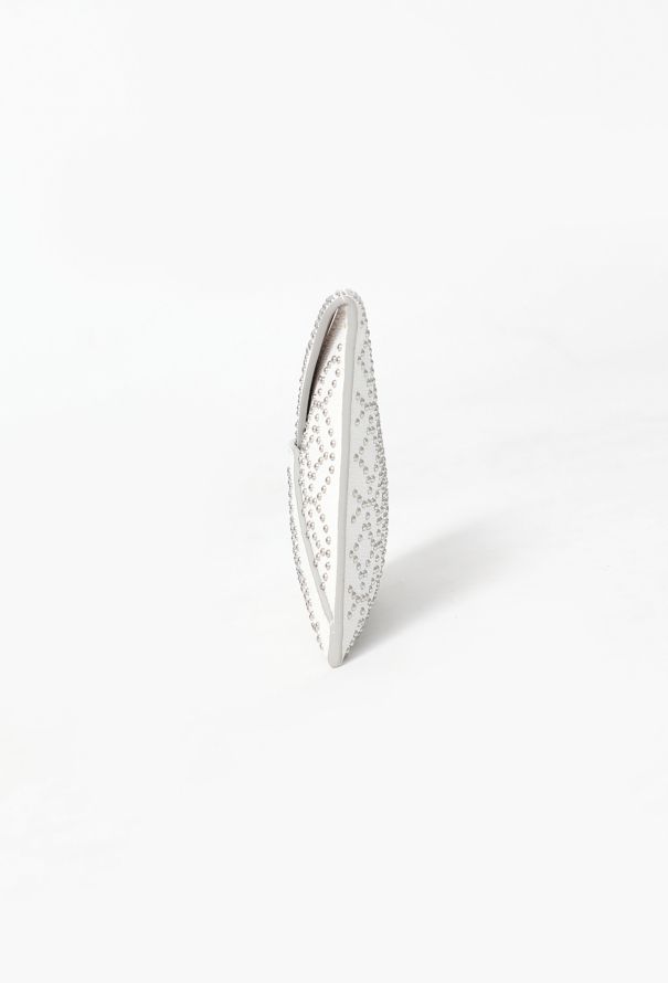 Alaïa Studded White Envelope Clutch - 5 Alaïa Studded White Envelope Clutch - 5