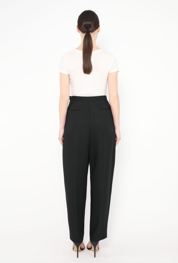 Céline Classic Tapered Twill Trousers - 4 Céline Classic Tapered Twill Trousers - 4