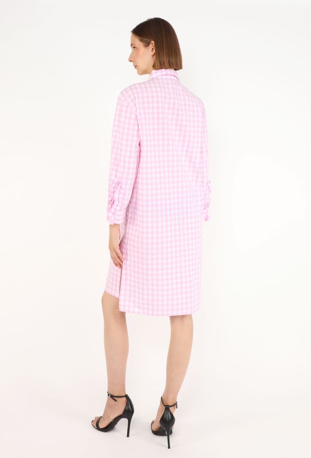 Prada Gingham Ruffled Dress, Pre-Fall 2013 - 6