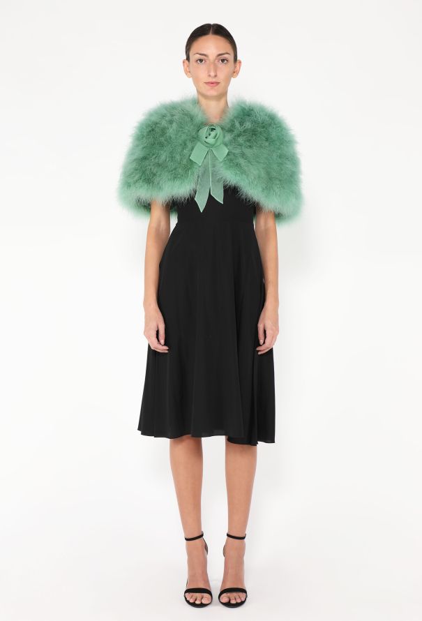 Dior 2005 Marabou Feather Bolero - 1