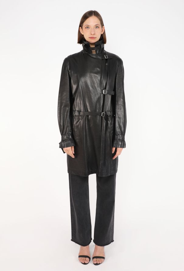 Jil Sander Bondage Leather Coat, F/W 2003 - 3