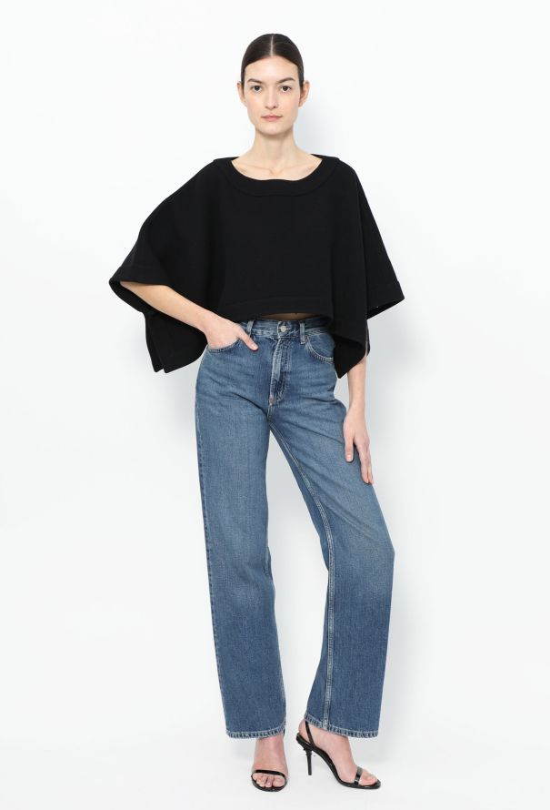 Valentino F/W 2020 Wool Cape Top - 5