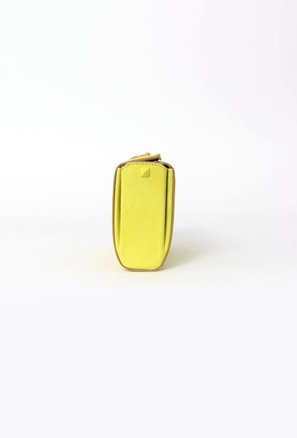 Valentino Yellow Suede Clutch - 5 Valentino Yellow Suede Clutch - 5