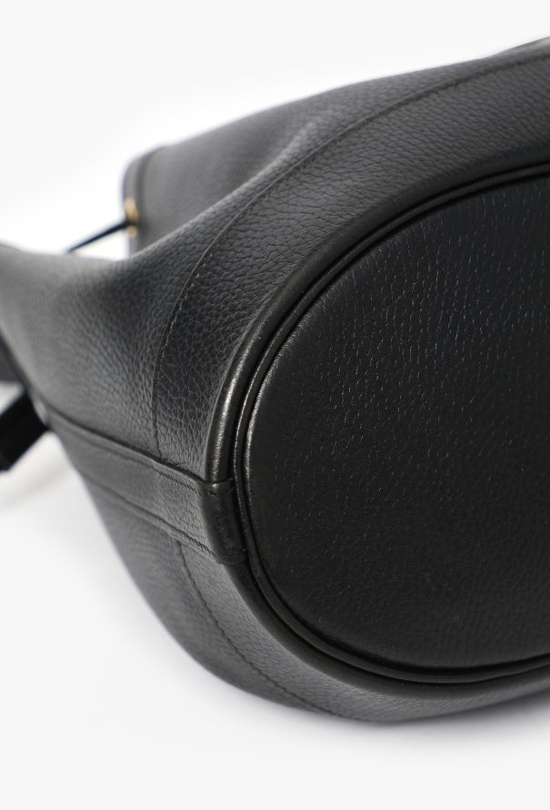 Hermès '90s Black Ardennes Market Bag - 8
