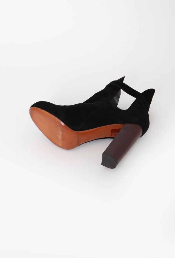 Céline F/W 2010 Suede Ankle Boots - 6 Céline F/W 2010 Suede Ankle Boots - 6