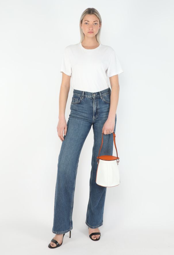 Hermès Rare Vintage Bicolor Epsom Farming Bag - 2