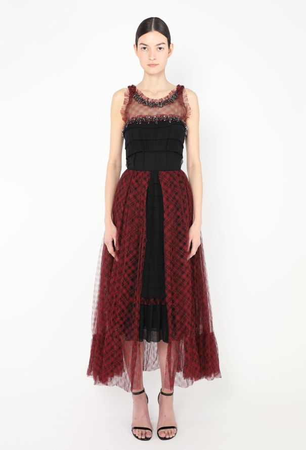 Chanel Rare Pre-Fall 2008 Paris-London Tulle Dress - 1
