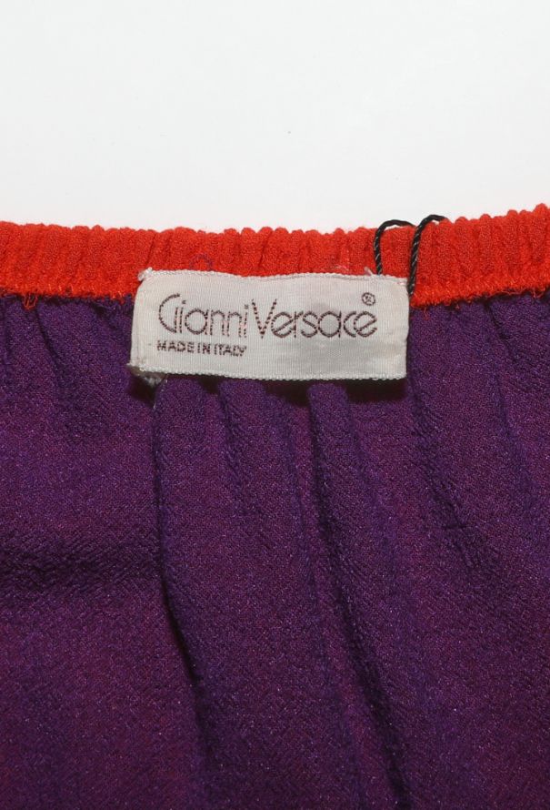 Gianni Versace Layered Silk Halter Dress, 1980s - 6