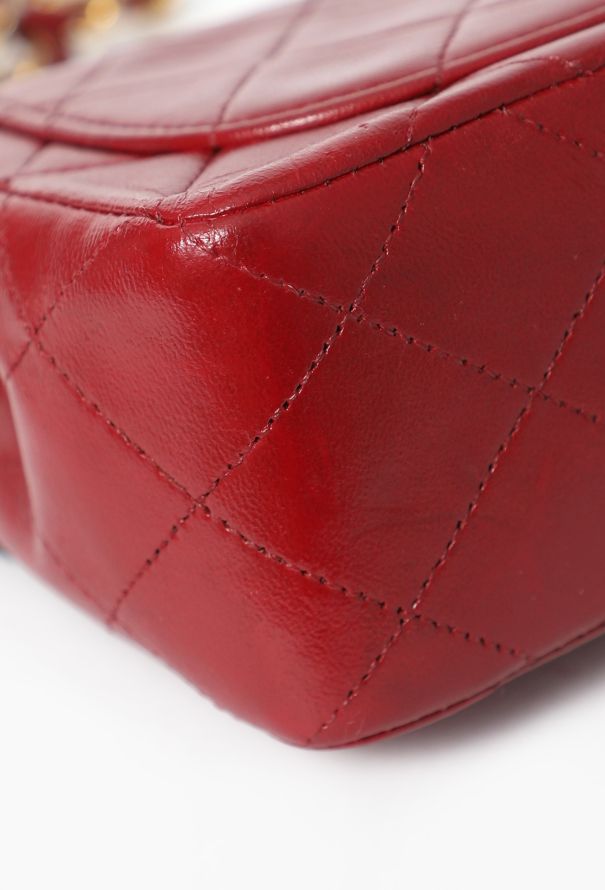 Chanel Mini Square Bicolor Timeless Bag - 8