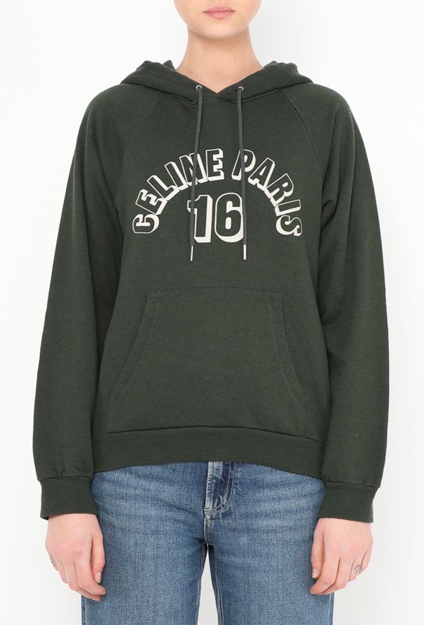 Céline 2021 Cashmere Varsity Hoodie - 1