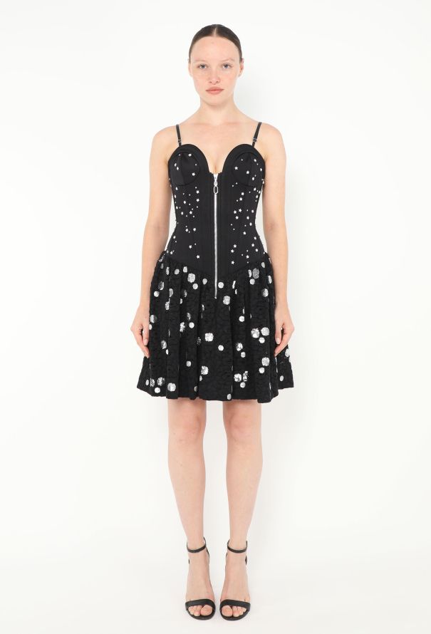 Louis Vuitton F/W 2019 Embellished Bustier Dress - 4