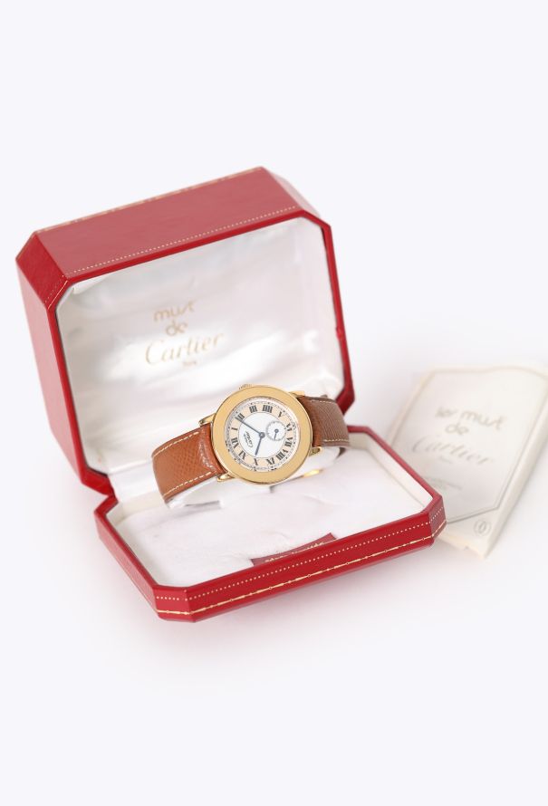 Cartier Vintage Vermeil Must II  Watch - 5