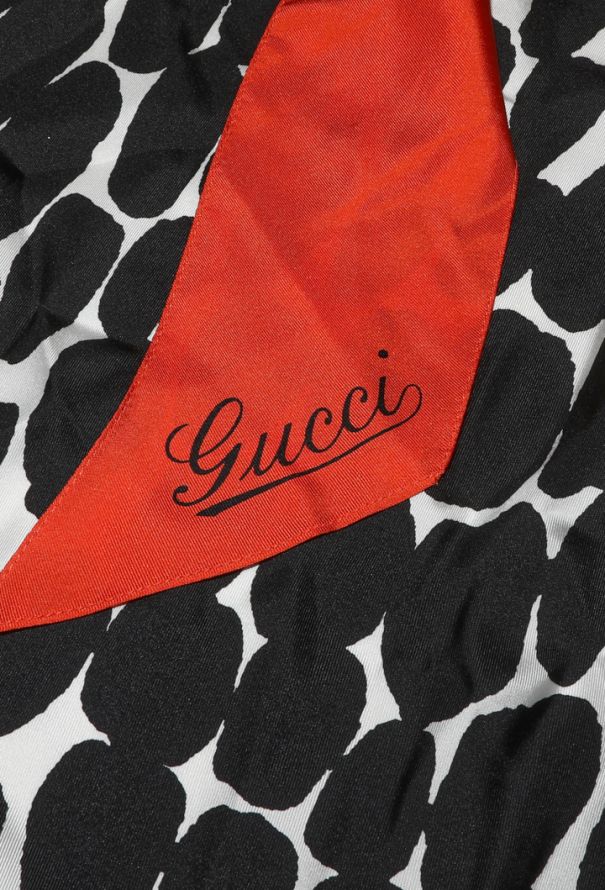 Gucci Silk Open-Back Foulard Top - 6