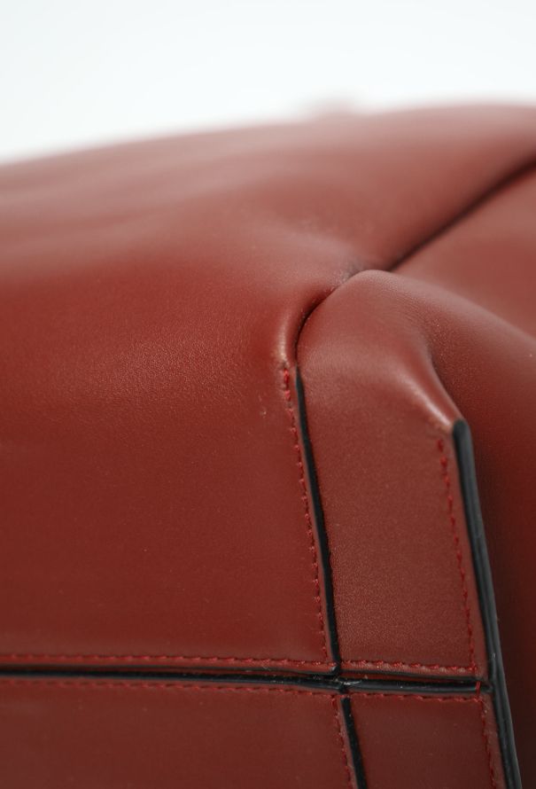 Loewe F/W 2021 Medium Flamenco Tote Bag - Rust - 10