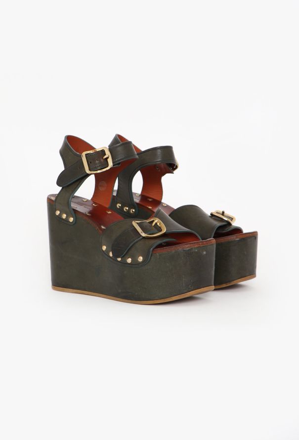 Céline S/S 2010 Studded Platforms - 3 Céline S/S 2010 Studded Platforms - 3