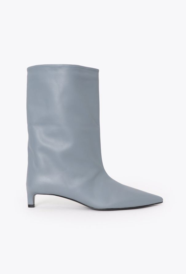 Jil Sander 2023 Calfskin Kitten Heel Boots - 1