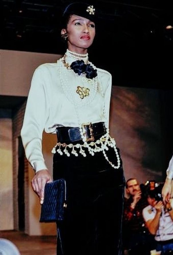 Chanel Vintage Pearl Sautoir Belt, 1989 - 2