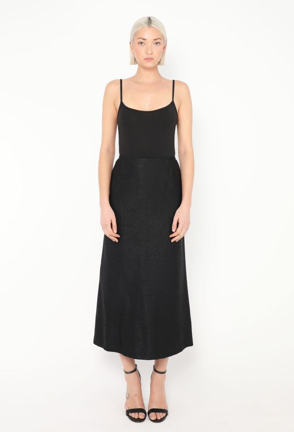 Alaïa Flared Bias-Cut Piqué Skirt - 1