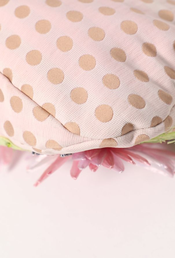 Vintage Floral Embellished Shoulder Bag | Authentic