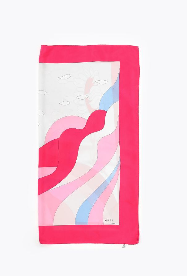 Madame Grès '70s Floral Silk Carré - 3