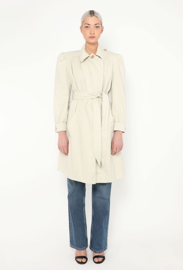 Balenciaga 2017 Belted Structured Trench - 2 Balenciaga 2017 Belted Structured Trench - 2