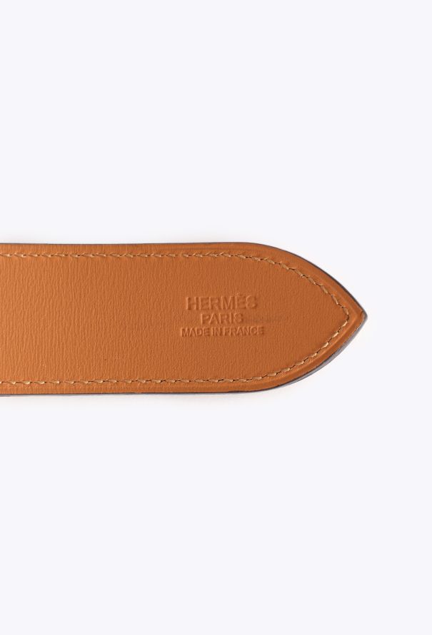 Hermès Cleménce Leather Etrivière Belt - 5