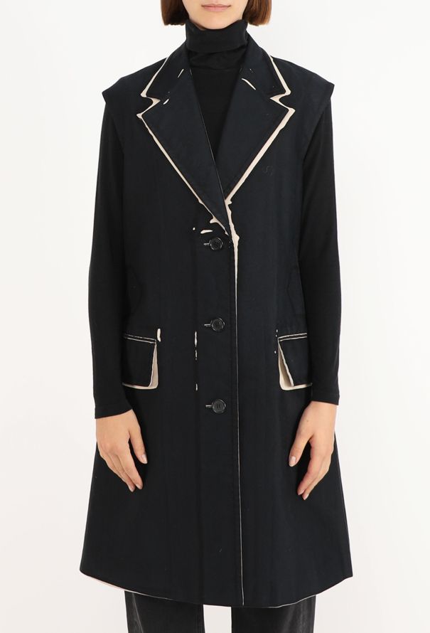 Prada Trompe L'Œil Sleeveless Vest, 2018 - 2
