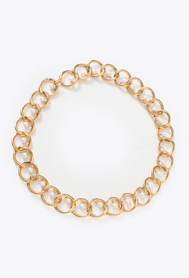 Chanel COLLECTOR Spring 1986 Pearl Chain Belt - 3