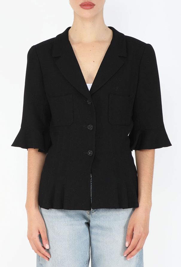 Chanel Resort 2007 Pleated Tweed Jacket - 1