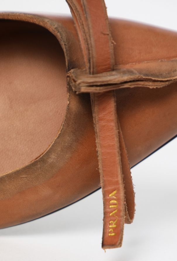 Prada Antique Bow Leather Pumps, F/W 2025 - 8