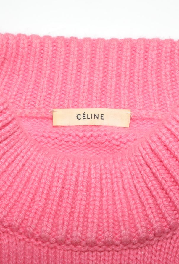 Céline Cashmere Mock-Neck Sweater - 5