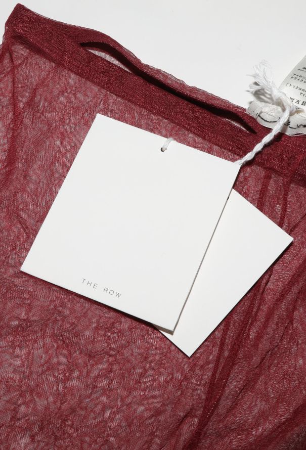 The Row S/S 2022 Fadia Mesh Ensemble - 9