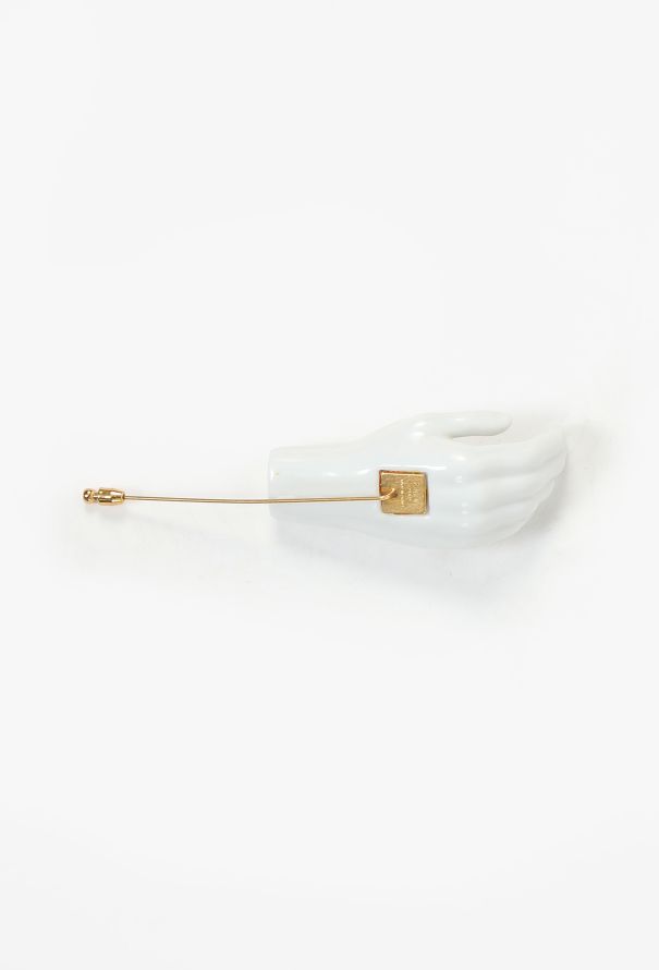 Céline COLLECTOR S/S 2015 Porcelain Hand Brooch - 4