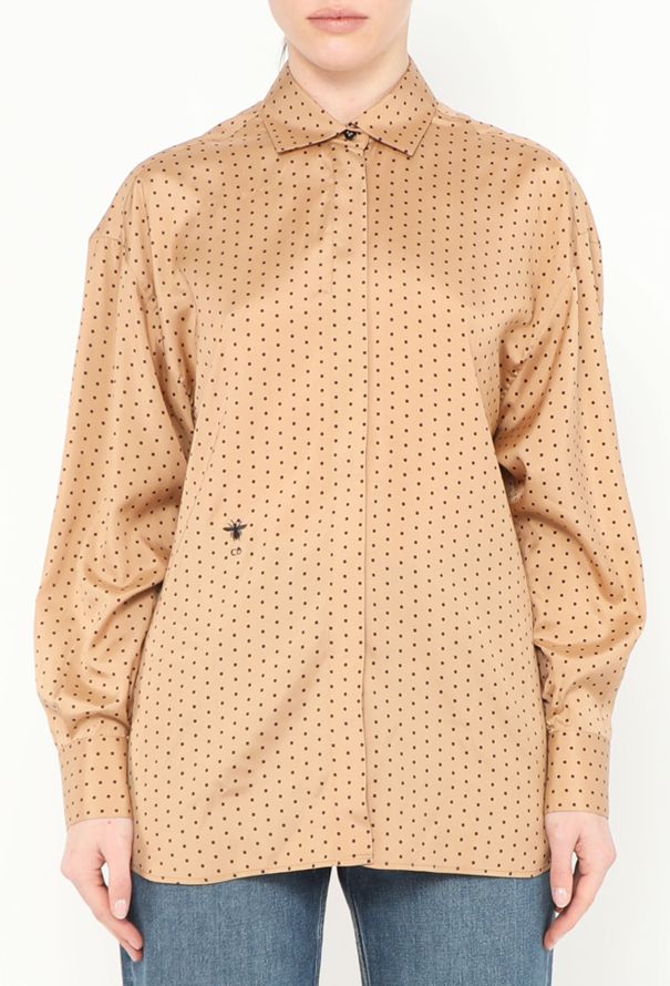Dior 2020 Dotted Silk Blouse - 1