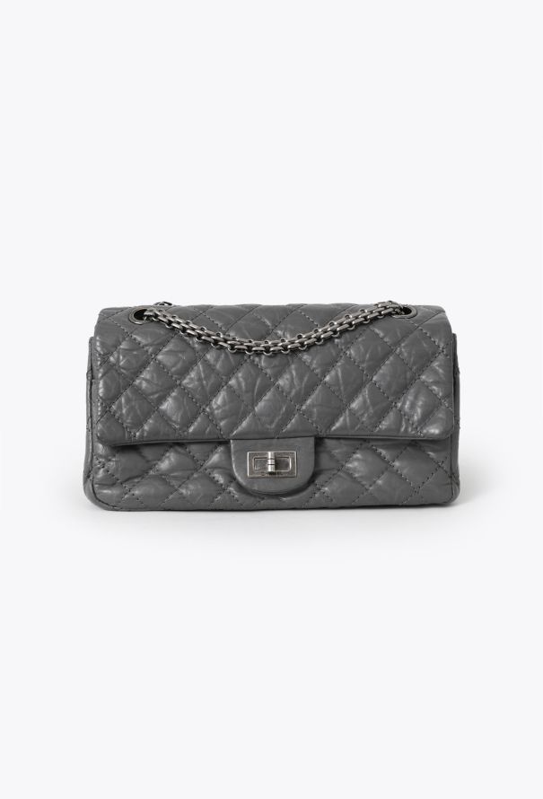 Chanel Grey 2.55 Medium Flap Bag - 1