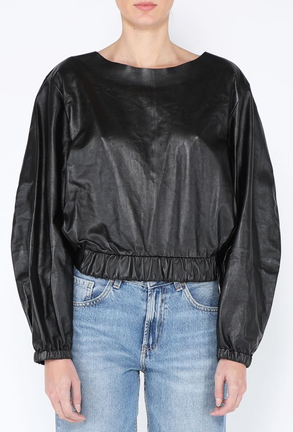 The Row 2022 Franka Lambskin Sweatshirt - 2