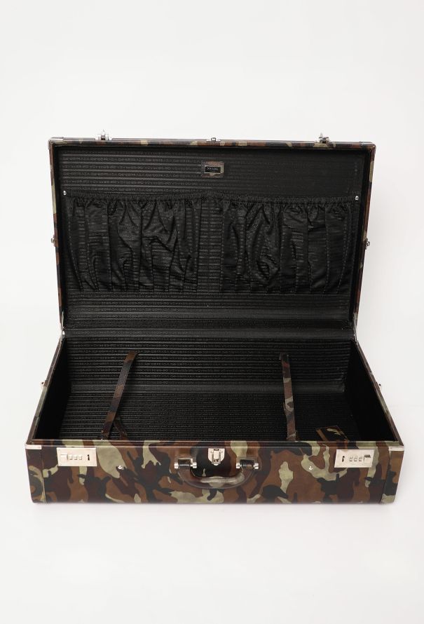 Prada Large Camouflage Travel Trunk - 11