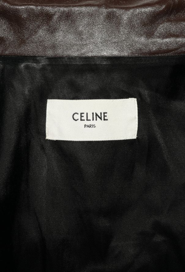 Céline 2019 Leather Biker Jacket - 8 Céline 2019 Leather Biker Jacket - 8