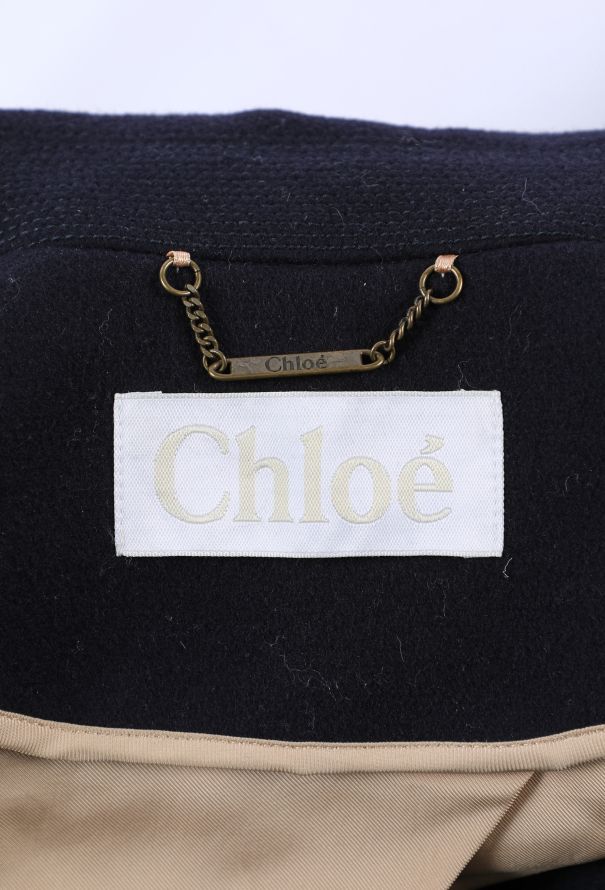 Chloé Military Maxi Wool Coat, F/W 2015 - 7