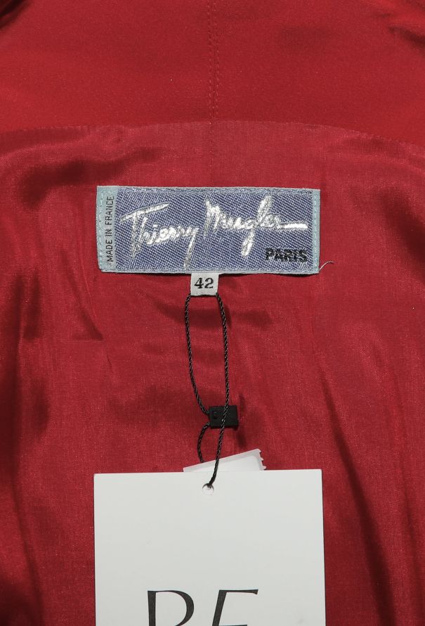 Thierry Mugler Vintage Stitched Tailored Blazer - 6