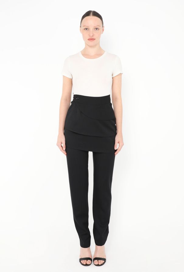 Gianni Versace 1992 Tapered Wrap Trousers - 3