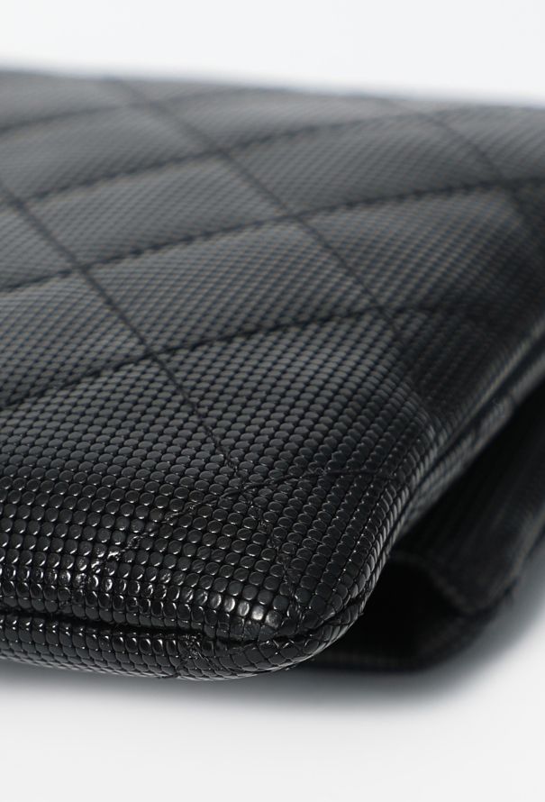 Chanel Quilted Pixel-Effect Foldover Clutch - 7