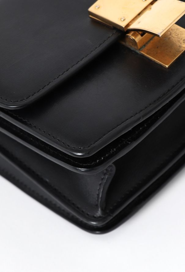 Céline Black Mini Classic Box Bag - 9 Céline Black Mini Classic Box Bag - 9